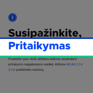 susipazinkite pritaikymas skaitykle